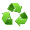 Recycling Symbol emoji on Samsung